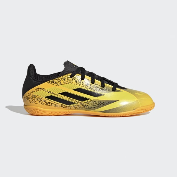 adidas Botines X Speedflow Messi.4 Cancha Cubierta - Dorado | adidas ...