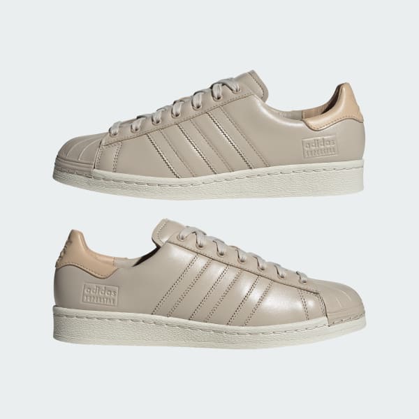 Adidas superstar mujer beige discount