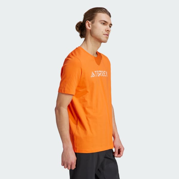 Oransje Terrex Classic Logo T-skjorte