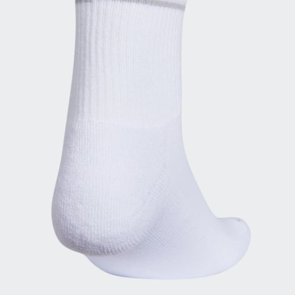 White Cushioned Sport High-Quarter Socks 3-Pack