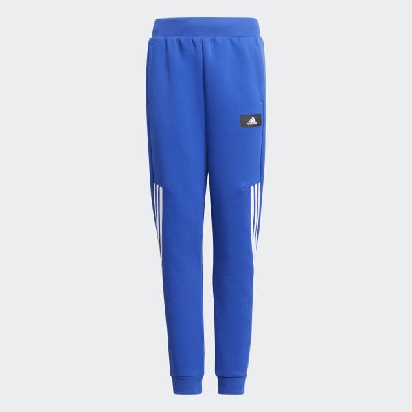 Blu Pantaloni Future Icons 3-Stripes Tapered-Leg JEU38