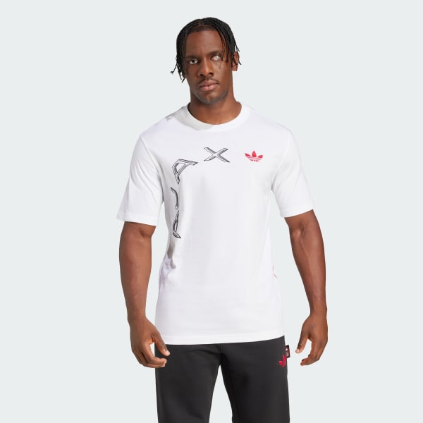 White Ajax Amsterdam Graphic Tee
