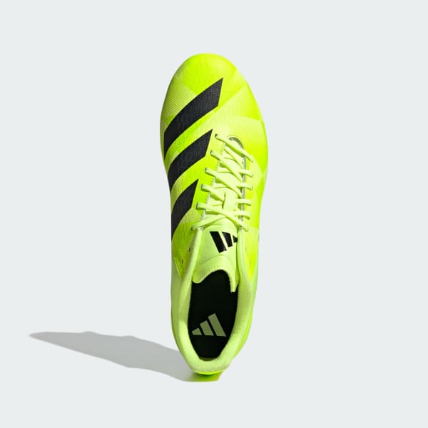 Yellow Adizero RS15 Pro Soft Ground Rugby Boots