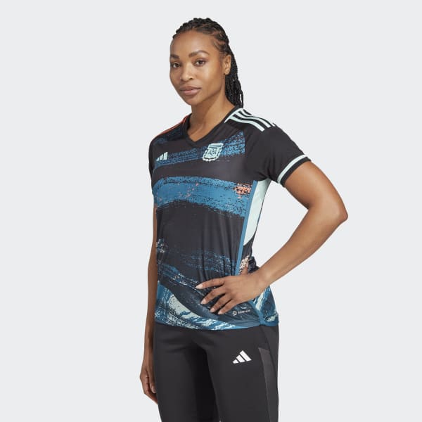 adidas Women's Team 23 Away Jersey - Black | Women's Soccer | adidas