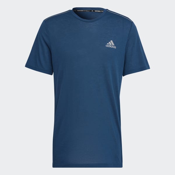 Blue adidas t shirt top
