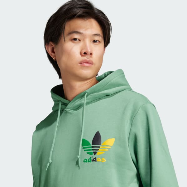 Adidas nigo heavyweight hoodie green discount