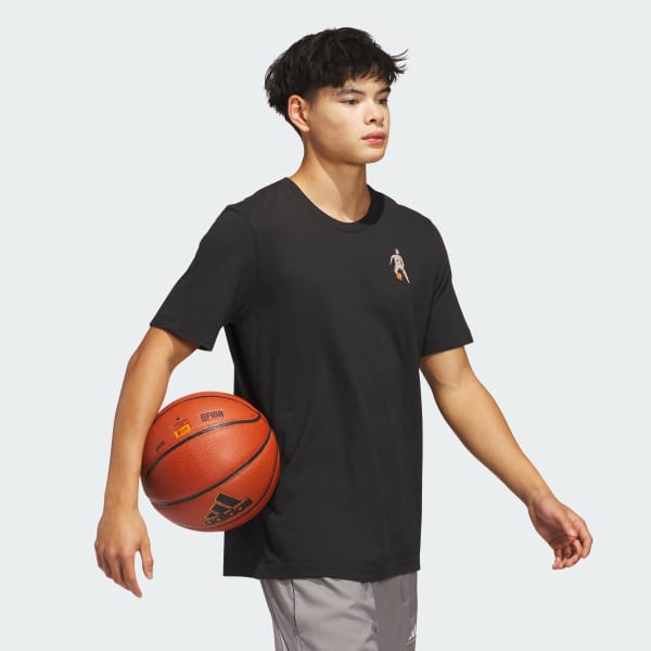 Negro Polo Hoops For All Estampado