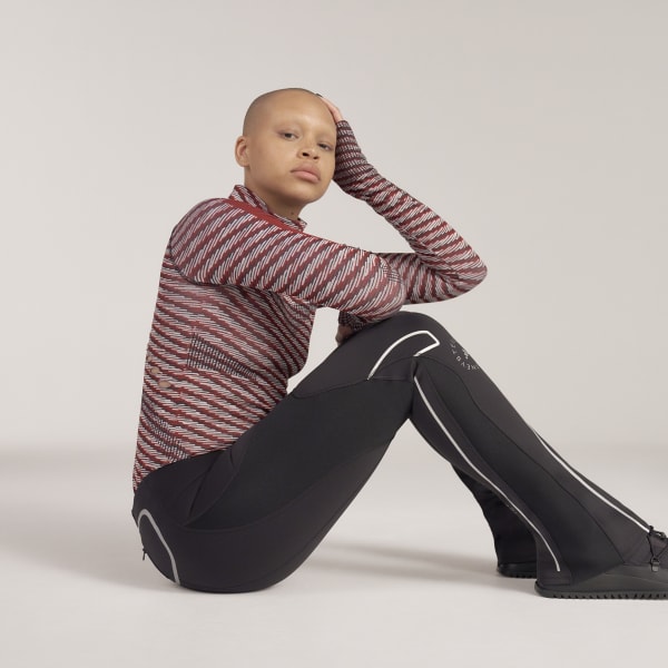 Μαύρο adidas by Stella McCartney Knit Mix Pants