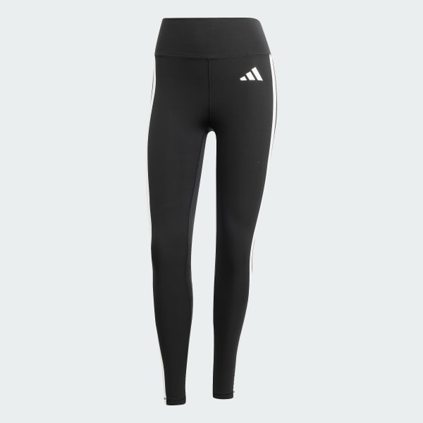 Negro Calzas 7/8 Optime Essentials 3 Tiras Tiro Alto