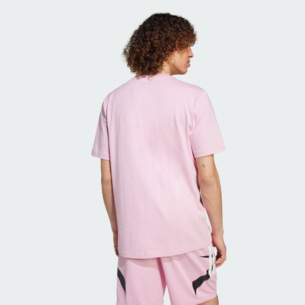 Pink House of Tiro Block Graphic Tee