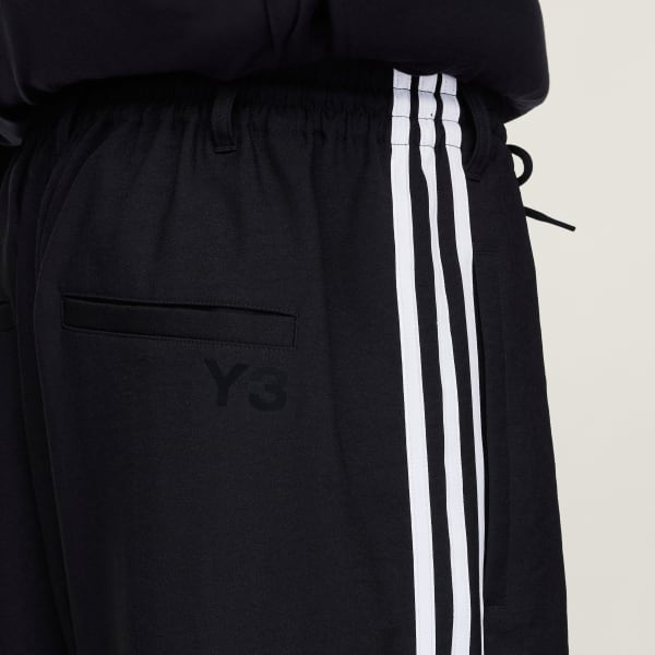 【Y-3】Sport Uniform 3-Stripes TROUSERS adidas Y-3 Sport Uniform Pants 3-Stripes - Black | Free
