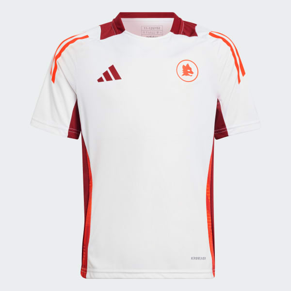 Bianco Maglia da allenamento Tiro 24 Competition Junior AS Roma