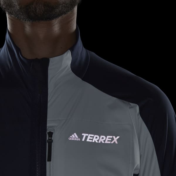 Niebieski Terrex Xperior Cross-Country Ski Soft Shell Jacket AT985