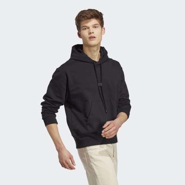 Schwarz Lounge Heavy French Terry Hoodie