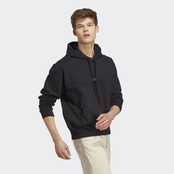 Noir Sweat-shirt à capuche en molleton épais Lounge