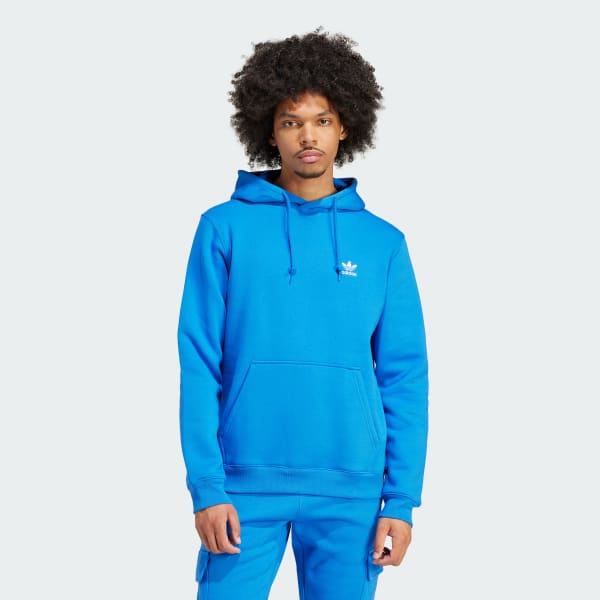 Adidas hoodie blauw sales