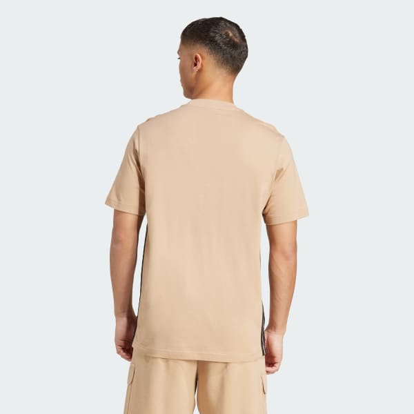 Marron Camiseta de punto Essentials 3 Stripes