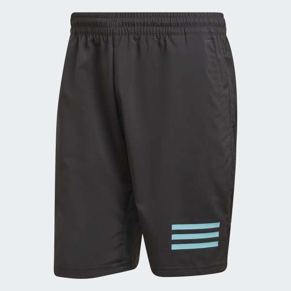 Siva Šortky Club Tennis 3-Stripes