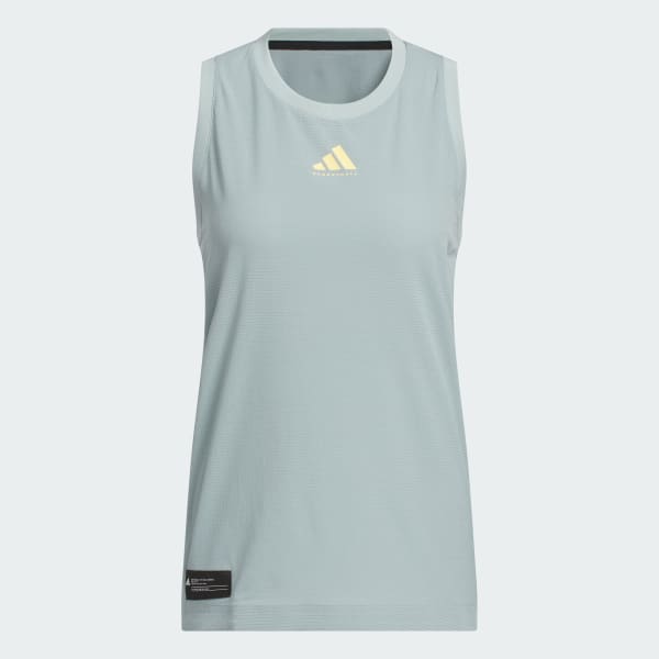 Green Select Woven Tank Top