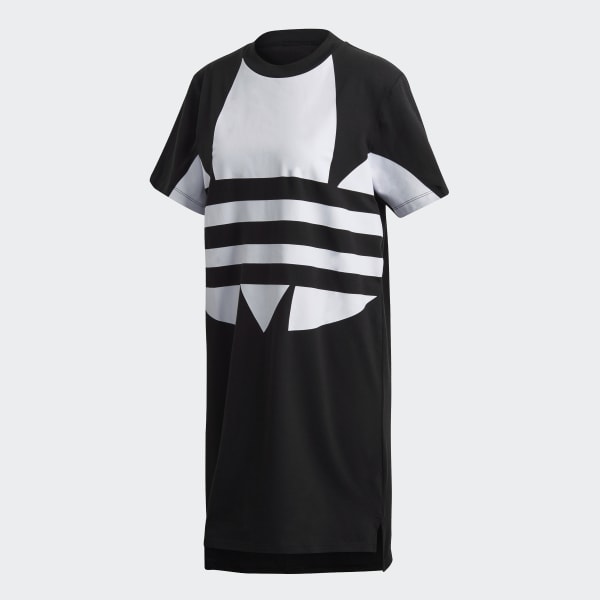 adidas Logo Tee Dress - Black | adidas US