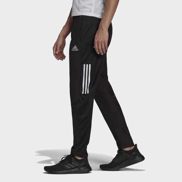 Black adidas Own The Run Astro Wind Pants BL784