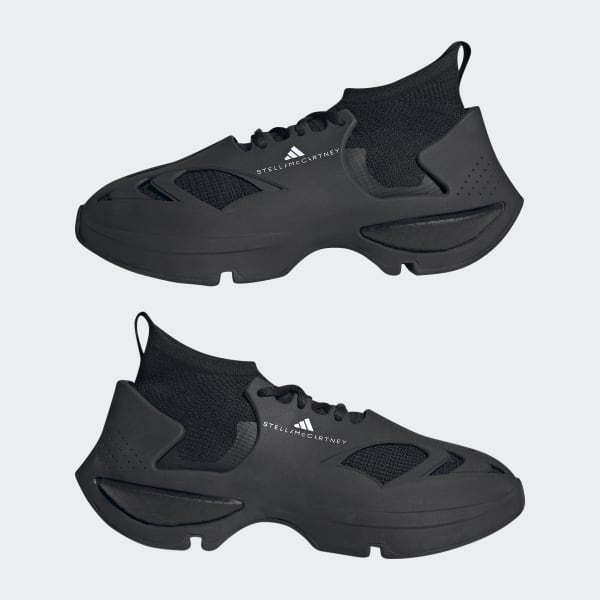 ADIDAS BY STELLA MCCARTNEY: Shoes men - Black  ADIDAS BY STELLA MCCARTNEY  flat ankle boots HP6328 online at