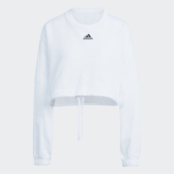 Adidas cropped crew neck store