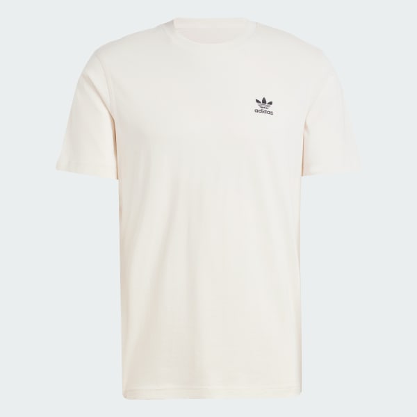 Adidas trefoil tee white outlet
