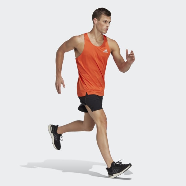 Naranja Playera sin Mangas Own the Run DP889