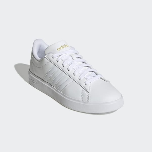 White Grand Court Cloudfoam Lifestyle Court Comfort Shoes