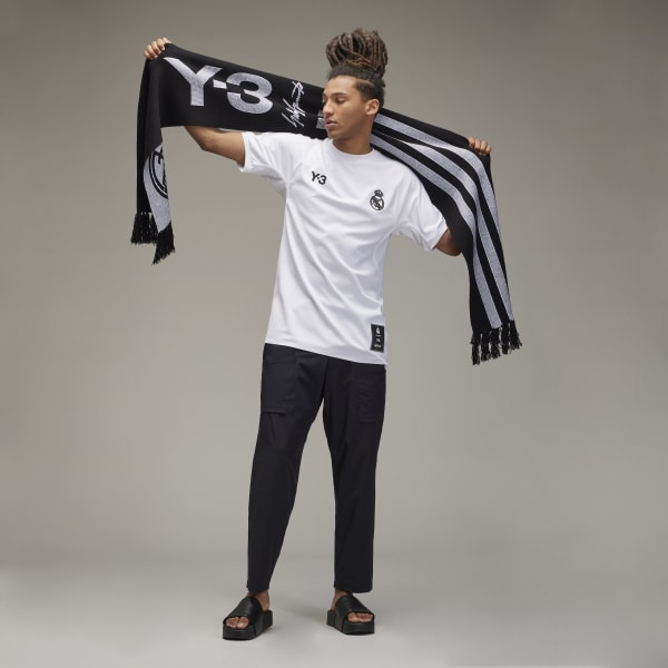 Wit Y-3 Real Madrid Pre-Match Voetbalshirt VS429