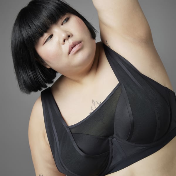 cerná Podprsenka Collective Power TLRD Impact Luxe High-Support (plus size)