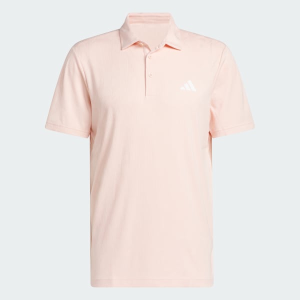 Pink ULTIMATE365 JACQUARD POLO SHIRT