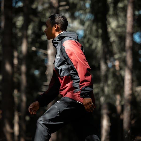 Rain Hybrid Hiking adidas - Xperior adidas | Men\'s | Jacket US TERREX Burgundy