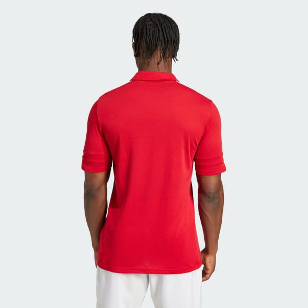 Rojo Playera Polo SQ25 Algodón