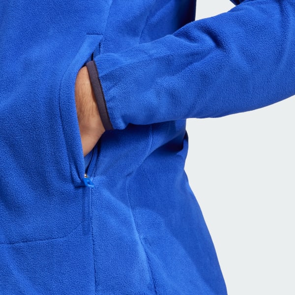 Chaqueta Terrex Multi Cierre Frontal Tela Fleece - Azul adidas