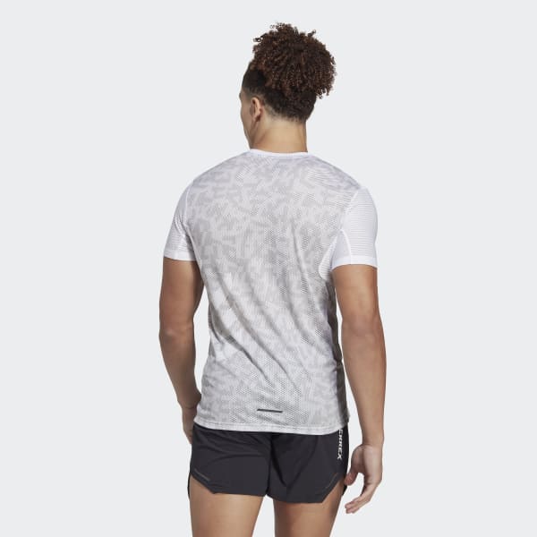 Weiss TERREX Agravic Pro Trail Running T-Shirt