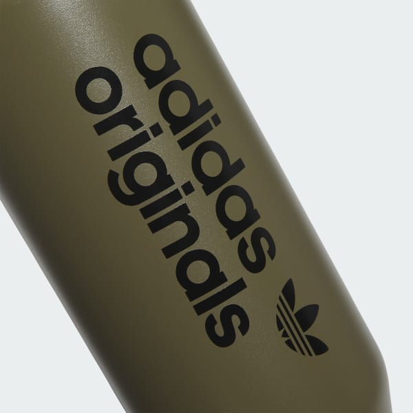 Green Steel Metal Bottle 1L