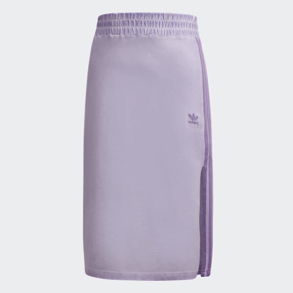 purple adidas skirt