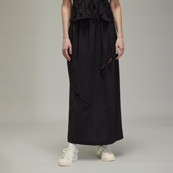 Black Y-3 Long Skirt