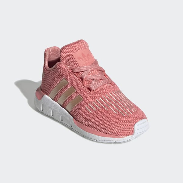 adidas swift run pink and gold