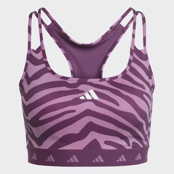 Flerfarvet Hyperglam Techfit Medium-Support Zebra bh DKE25