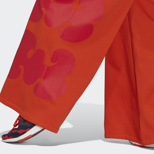 Oransje Marimekko Wide Leg Joggers LA384