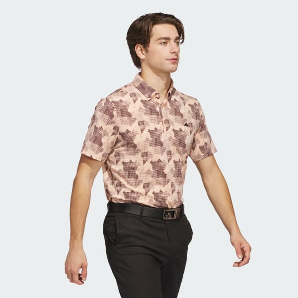 Pink Go-To Printed Polo Shirt