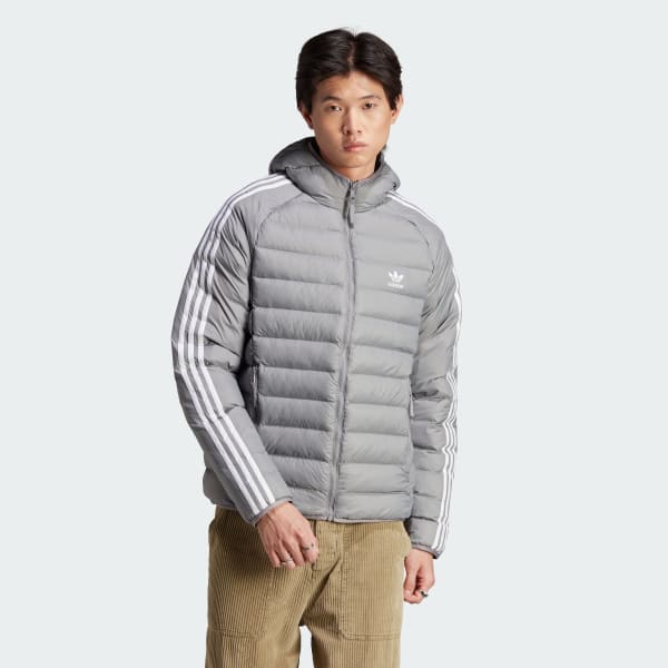 Adidas Men Jackets Padded Hooded Puffer Jacket