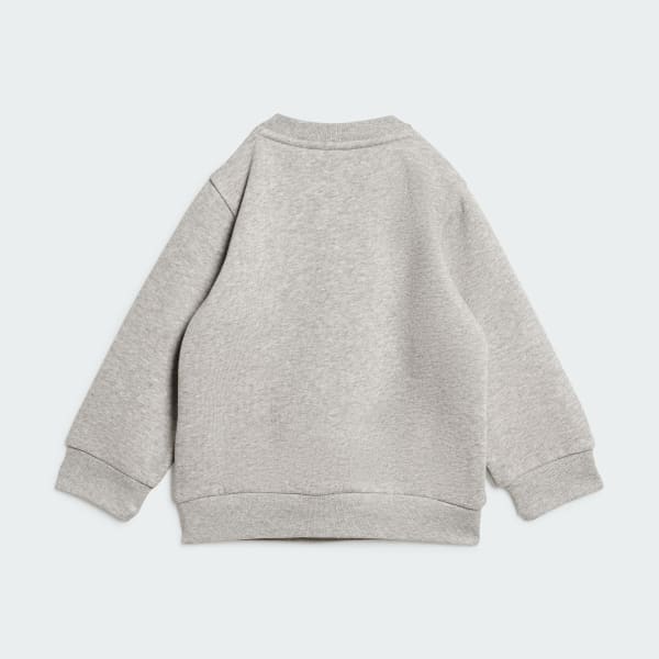 Adidas trefoil crew set toddler sales
