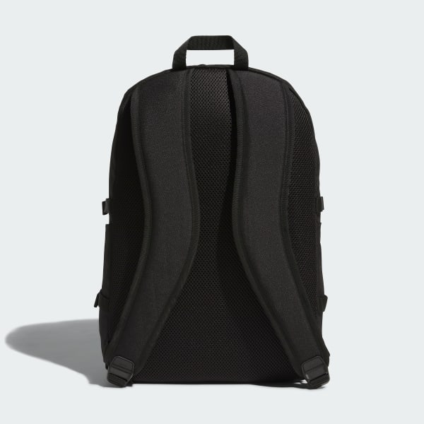 Black Essentials Multi Pocket Backpack