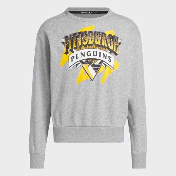 adidas Penguins Vintage Crew Sweatshirt - Grey
