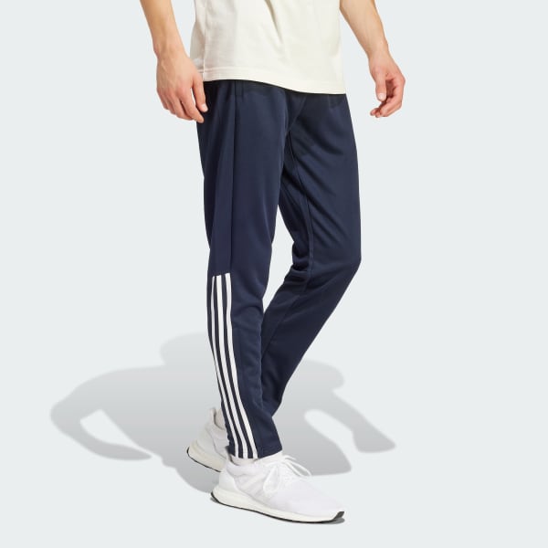 Azul Pantalón Ajustado AEROREADY Sereno Regular Cut 3 Tiras Pierna Cónica