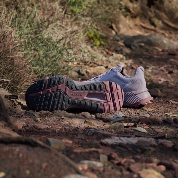 Purple Terrex Soulstride Trail Running Shoes